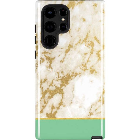 Pastel Marble Galaxy S24 Ultra Impact Case