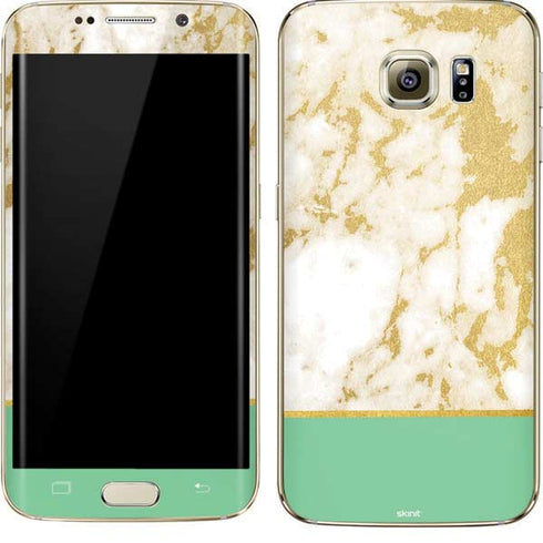 Pastel Marble Galaxy S7 Edge Skin