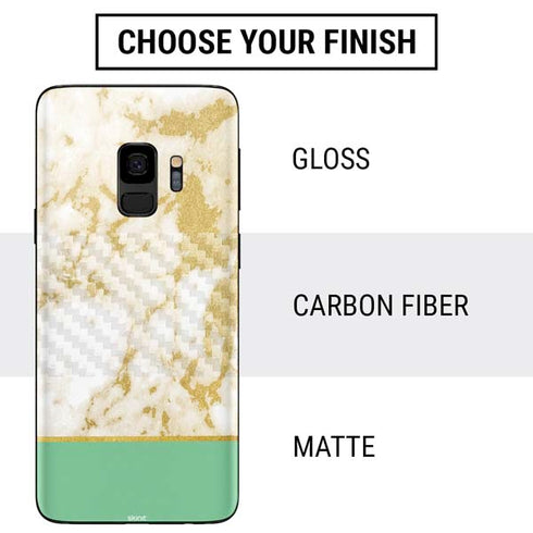 Pastel Marble Galaxy S9 Skin