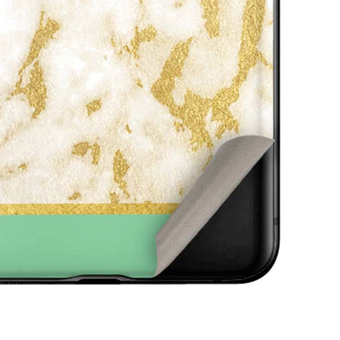 Pastel Marble Galaxy Z Flip Skin