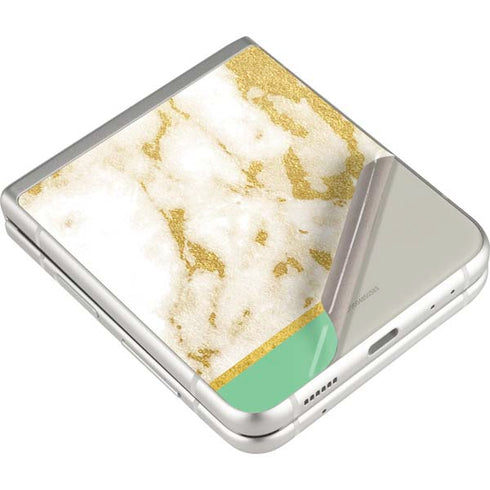 Pastel Marble Galaxy Z Flip3 5G Skin