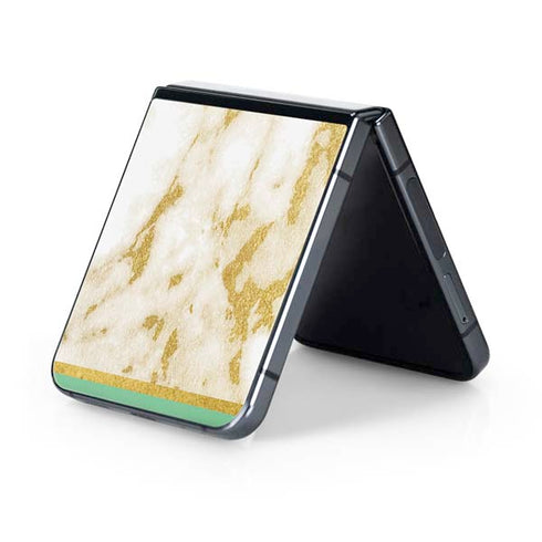 Pastel Marble Galaxy Z Flip5 5G Skin