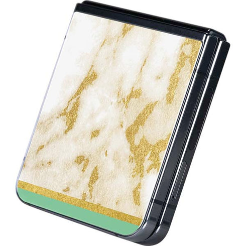 Pastel Marble Galaxy Z Flip5 5G Skin