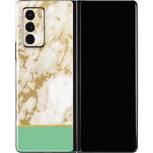 Pastel Marble Galaxy Z Fold2 5G Skin
