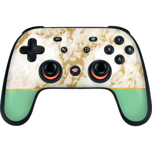 Pastel Marble Google Stadia Controller Skin