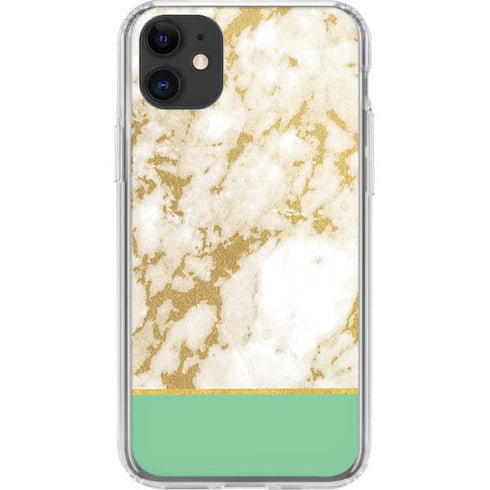 Pastel Marble iPhone 11 Clear Case