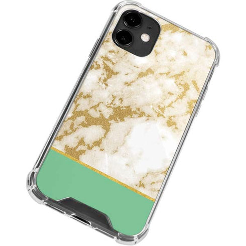 Pastel Marble iPhone 12 Clear Case