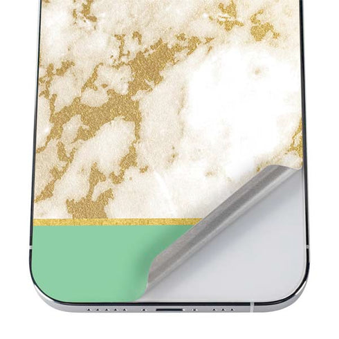 Pastel Marble iPhone 12 Pro Skin