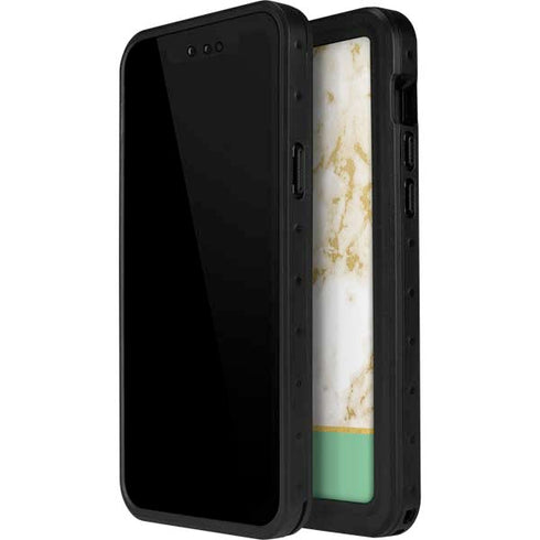 Pastel Marble iPhone 12 Pro Waterproof Case