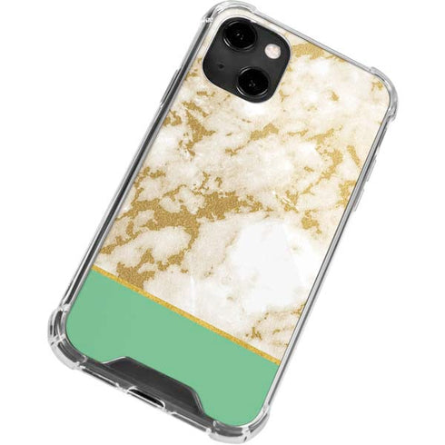 Pastel Marble iPhone 14 Clear Case
