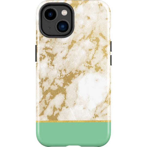 Pastel Marble iPhone 15 Plus Impact Case