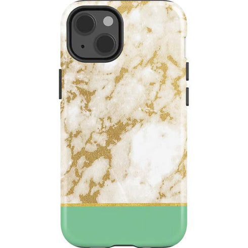 Pastel Marble iPhone 15 Impact Case