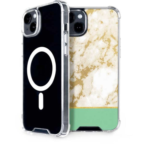 Pastel Marble iPhone 15 Plus MagSafe Case