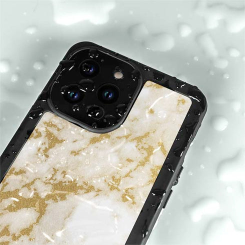 Pastel Marble iPhone 14 Pro Max Waterproof Case