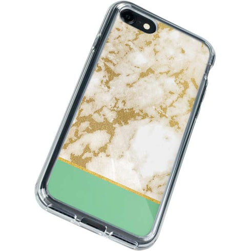 Pastel Marble iPhone SE (2nd & 3rd Gen) Clear Case