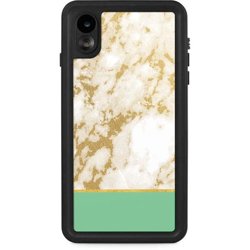 Pastel Marble iPhone XR Waterproof Case