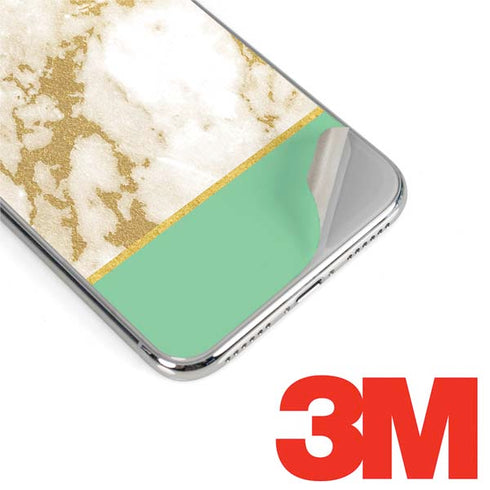 Pastel Marble iPhone XS Skin