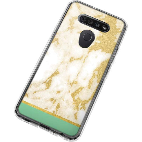 Pastel Marble LG K51/Q51 Clear Case
