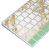 Pastel Marble Magic Keyboard Skin