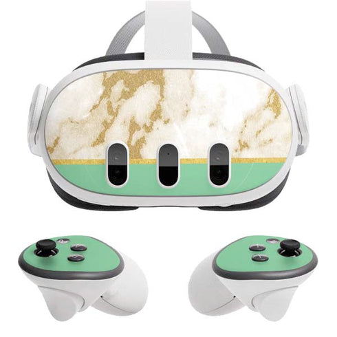 Pastel Marble Meta Quest 3 Skin