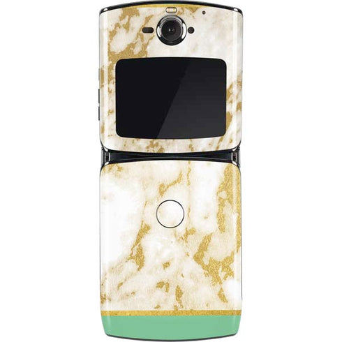 Pastel Marble Motorola RAZR Skin