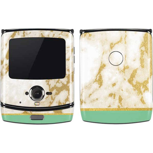 Pastel Marble Motorola RAZR Skin