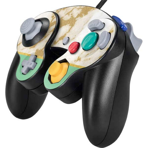Pastel Marble Nintendo GameCube Controller Skin