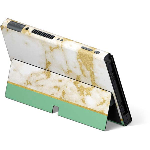 Pastel Marble Nintendo Switch OLED (2021) Skin