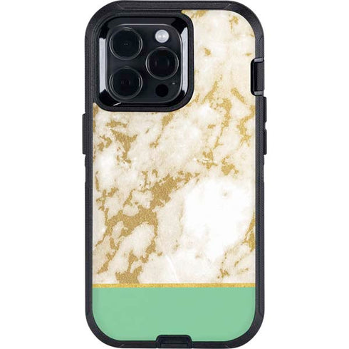 Pastel Marble Otterbox Defender iPhone Skin