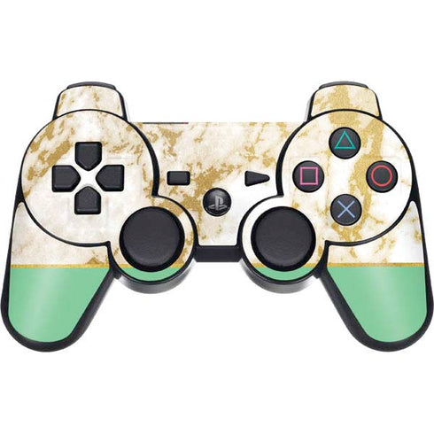 Pastel Marble PS3 Dual Shock wireless controller Skin
