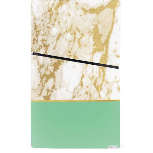 Pastel Marble PS5 Slim Digital Edition Bundle Skin