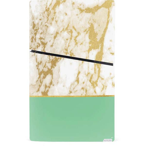 Pastel Marble PS5 Slim Digital Edition Console Skin
