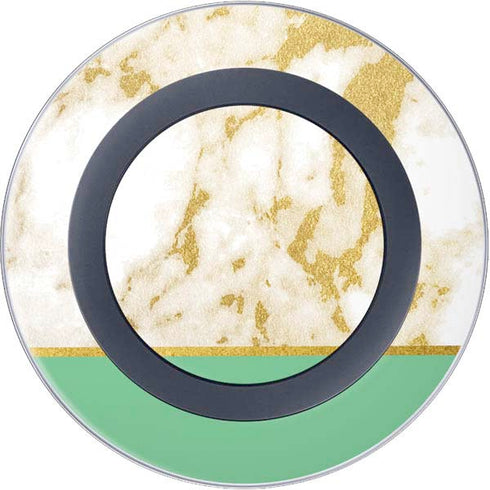 Pastel Marble Wireless Charger Skin
