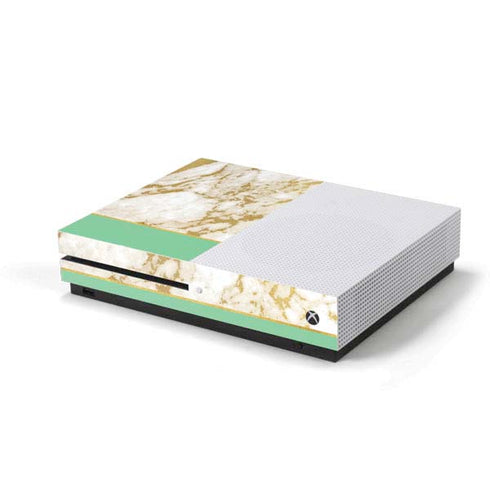 Pastel Marble Xbox One S Console Skin