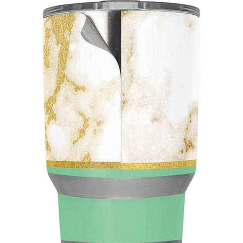 Pastel Marble Yeti 20oz Tumbler Skin