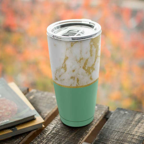 Pastel Marble Yeti 20oz Tumbler Skin