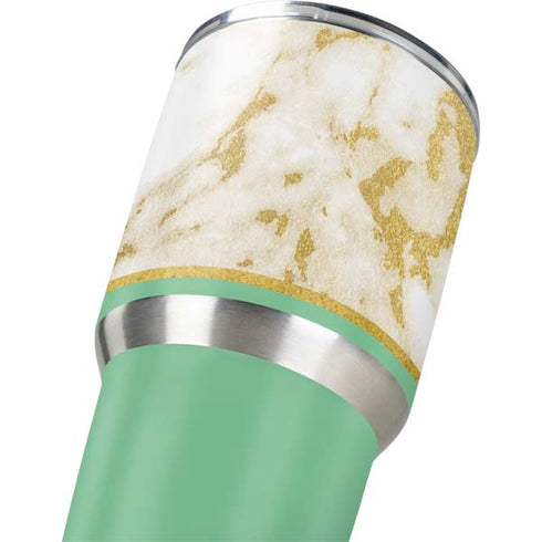 Pastel Marble Yeti 30oz Rambler Tumbler Skin