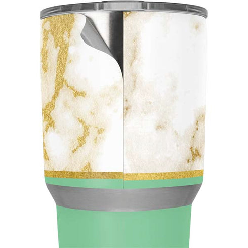 Pastel Marble Yeti 30oz Rambler Tumbler Skin