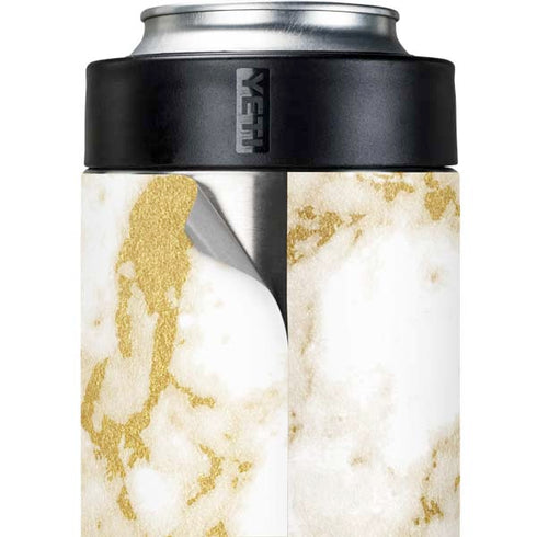Pastel Marble Yeti Colster Can Insulator Skin