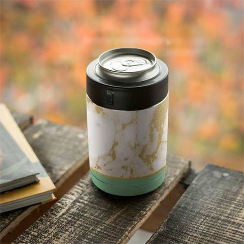 Pastel Marble Yeti Colster Can Insulator Skin