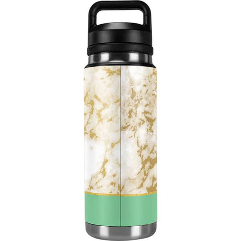 Pastel Marble YETI Rambler 26oz Bottle Skin