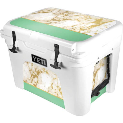 Pastel Marble YETI Tundra 35 Hard Cooler Skin