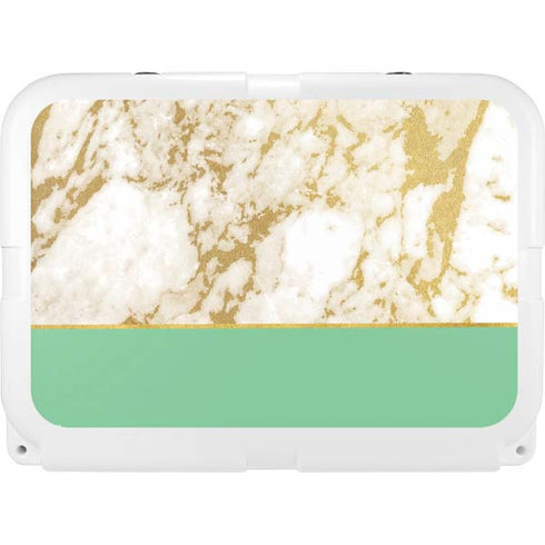 Pastel Marble YETI Tundra 35 Hard Cooler Skin
