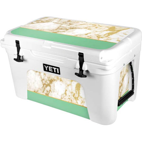 Pastel Marble YETI Tundra 45 Hard Cooler Skin