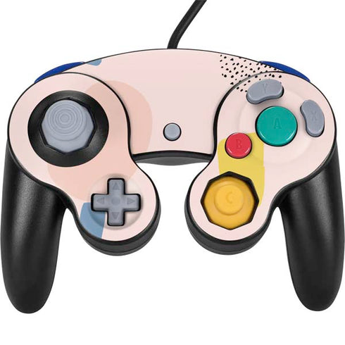 Pastel Polka Dot Nintendo GameCube Controller Skin