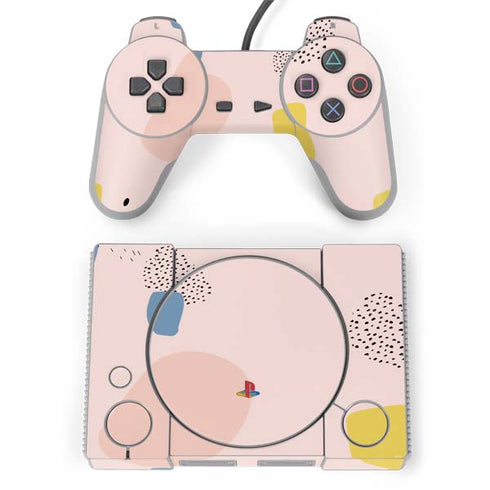 Pastel Polka Dot PlayStation Classic Bundle Skin