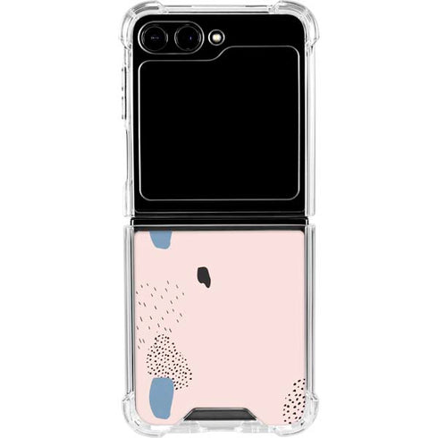 Pastel Galaxy Z Flip5 5G Clear Case
