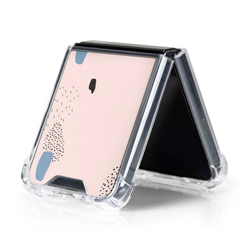 Pastel Galaxy Z Flip5 5G Clear Case