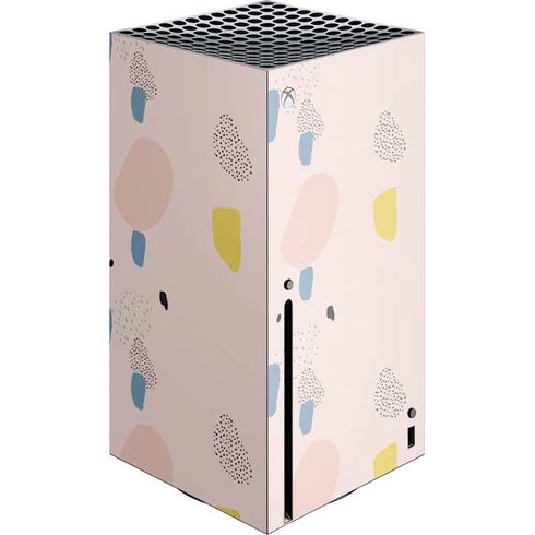 Pastel Polka Dot Xbox Series X Console Skin
