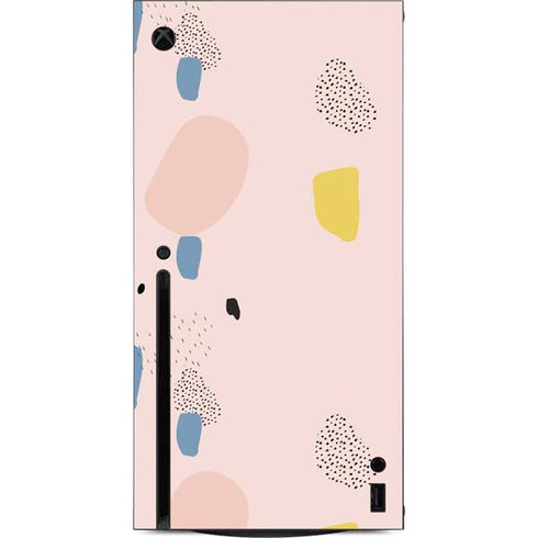 Pastel Polka Dot Xbox Series X Console Skin